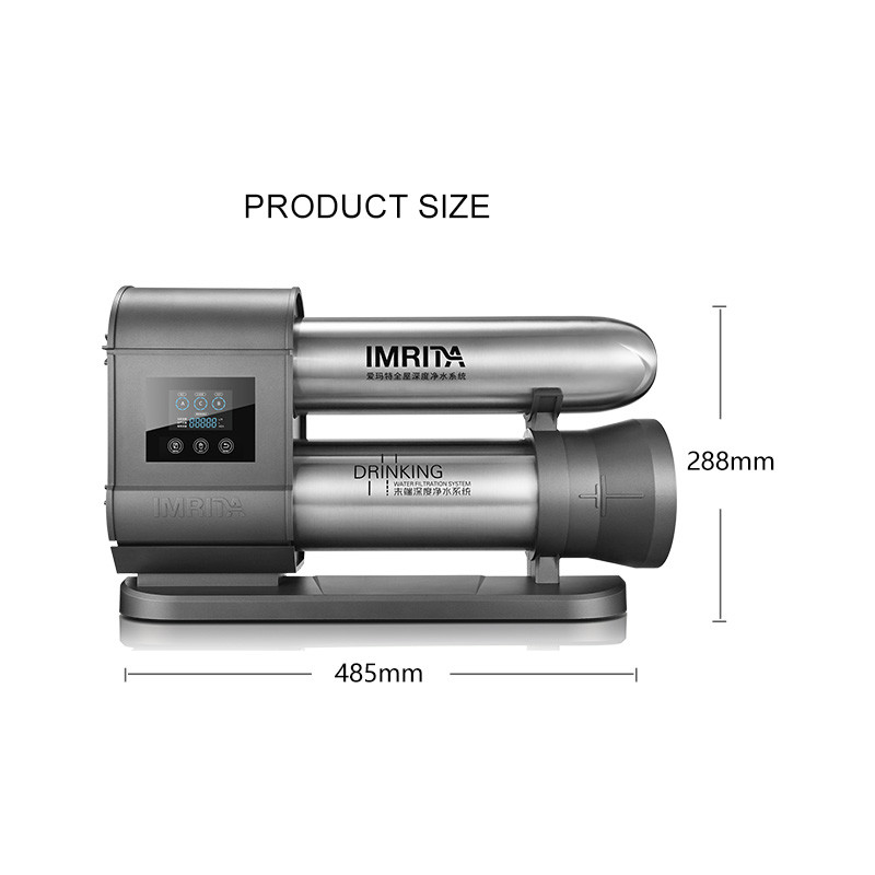 تنقية المياه IMRITA Undersink Carbon Filter Water ، متعدد الوظائف UF لتنقية المياه