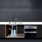 5 ميكرون نظام تصفية المياه الكربونية مانعة للتسرب متعدد الوظائف تحت المغسلة